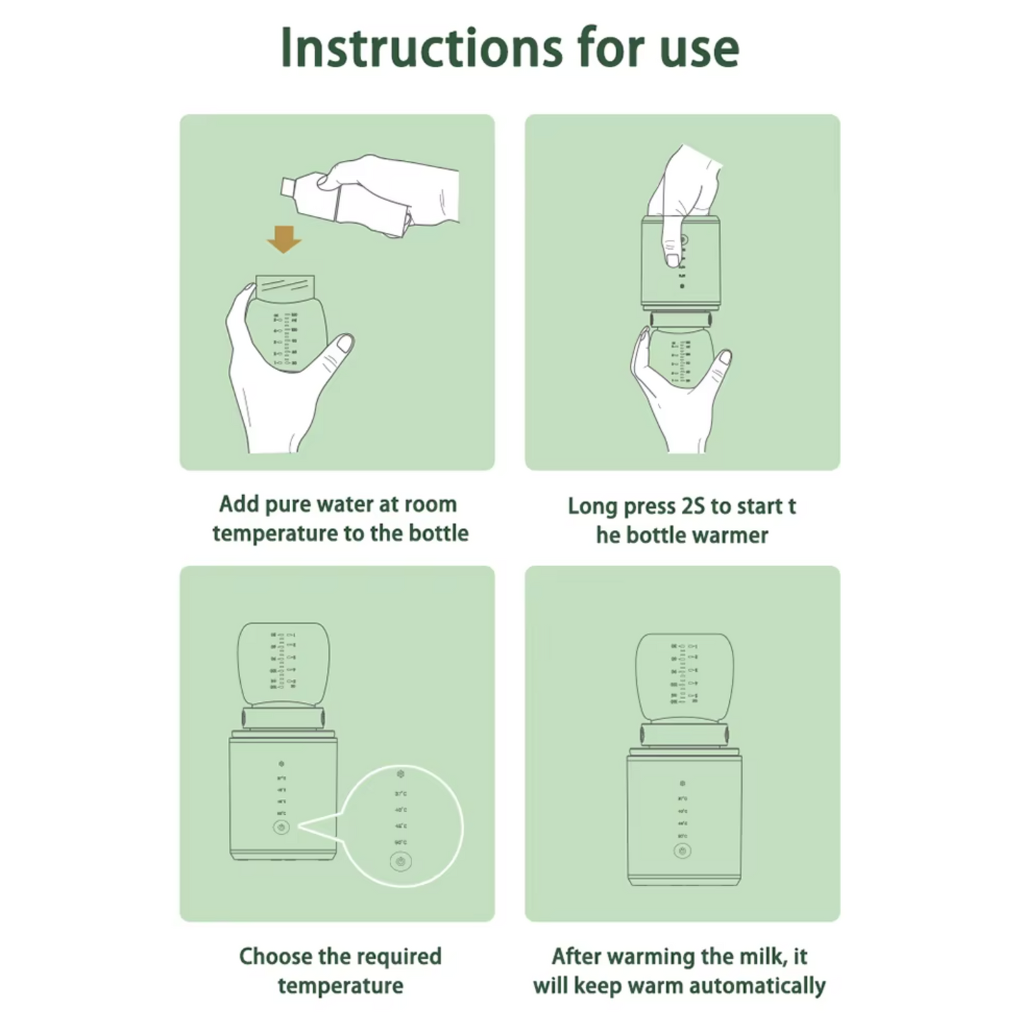 Portable Baby Bottle Warmer