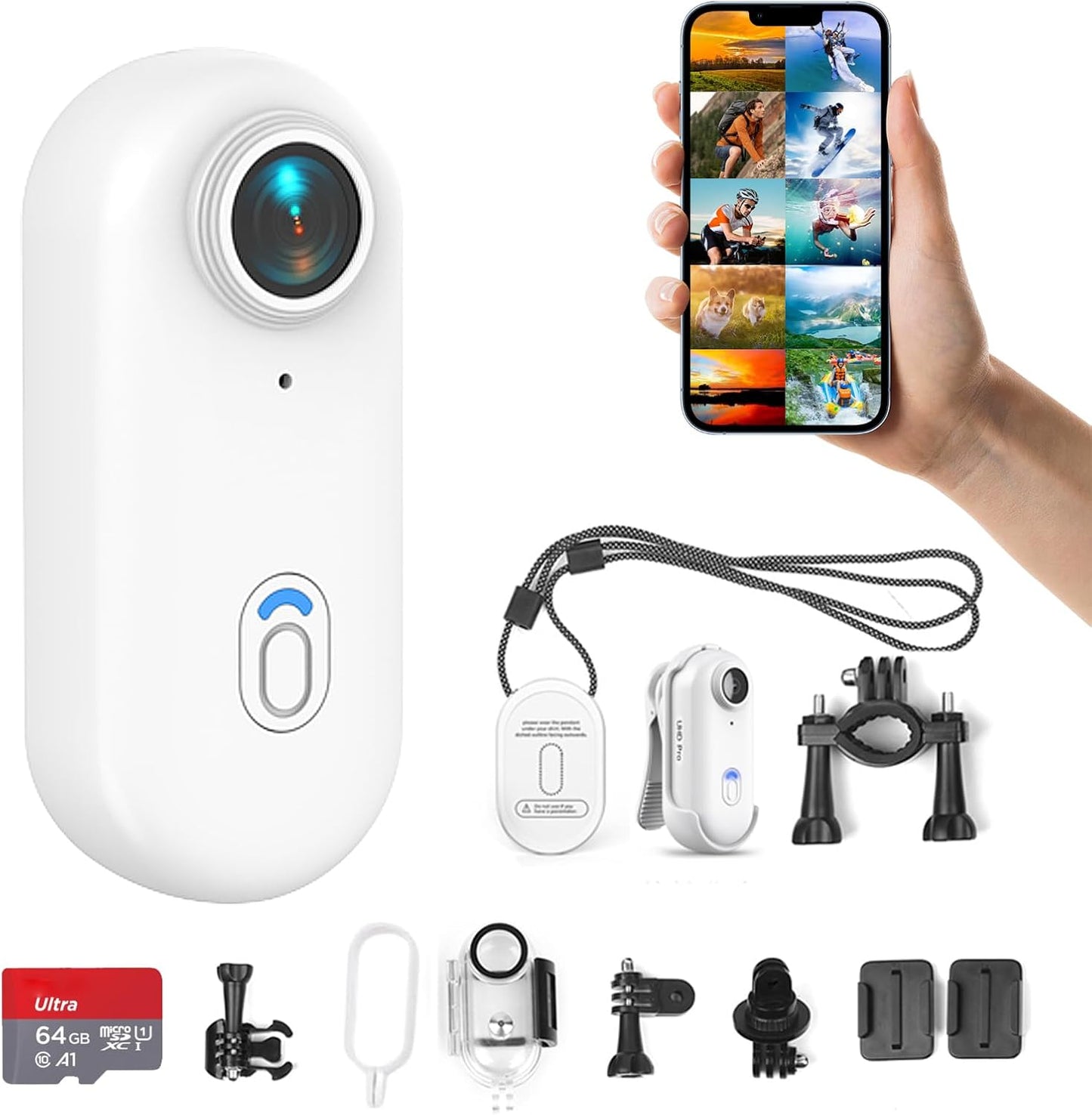 4K Tiny Portable Vlogging