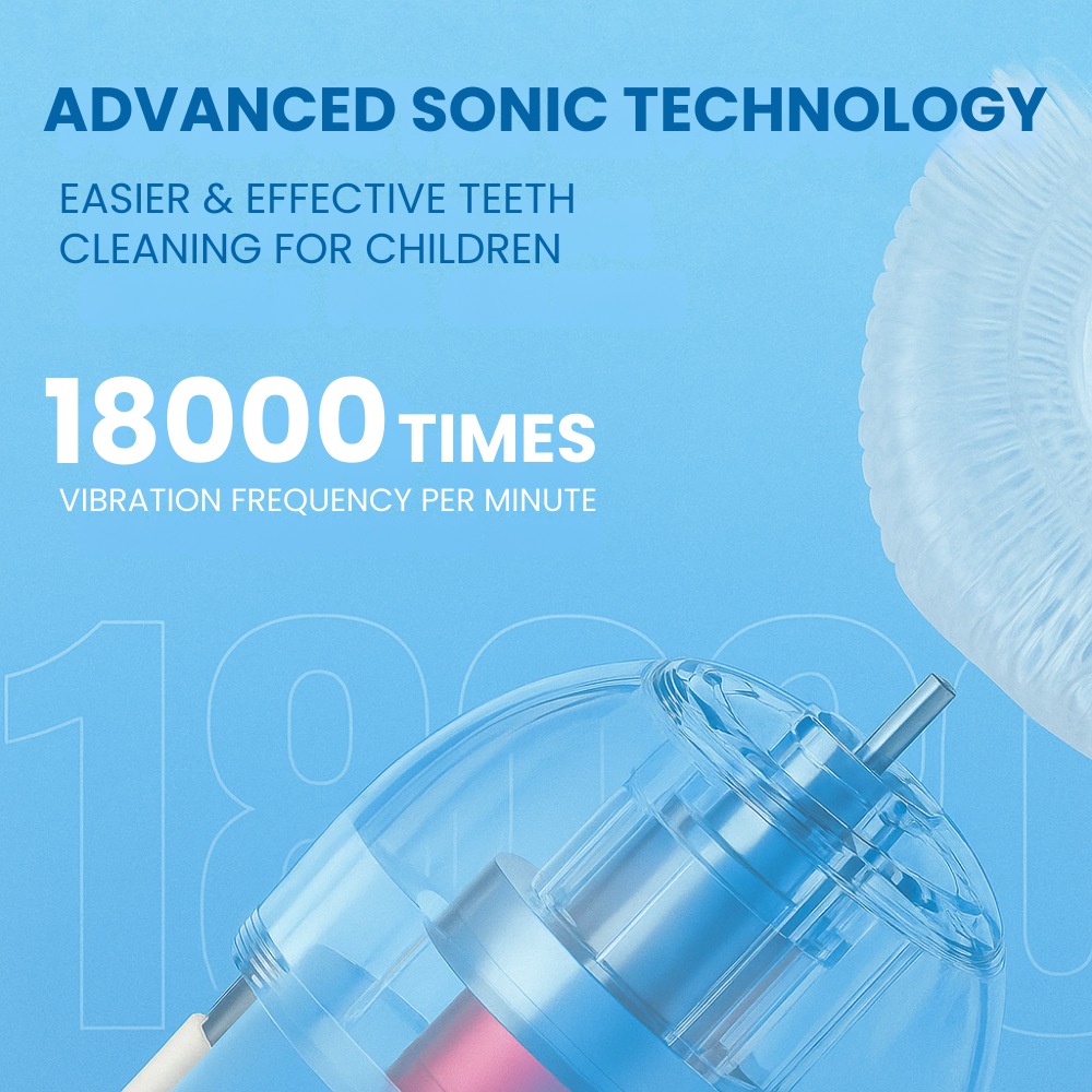 Kids U-Shaped 360º Ultrasonic Toothbrush