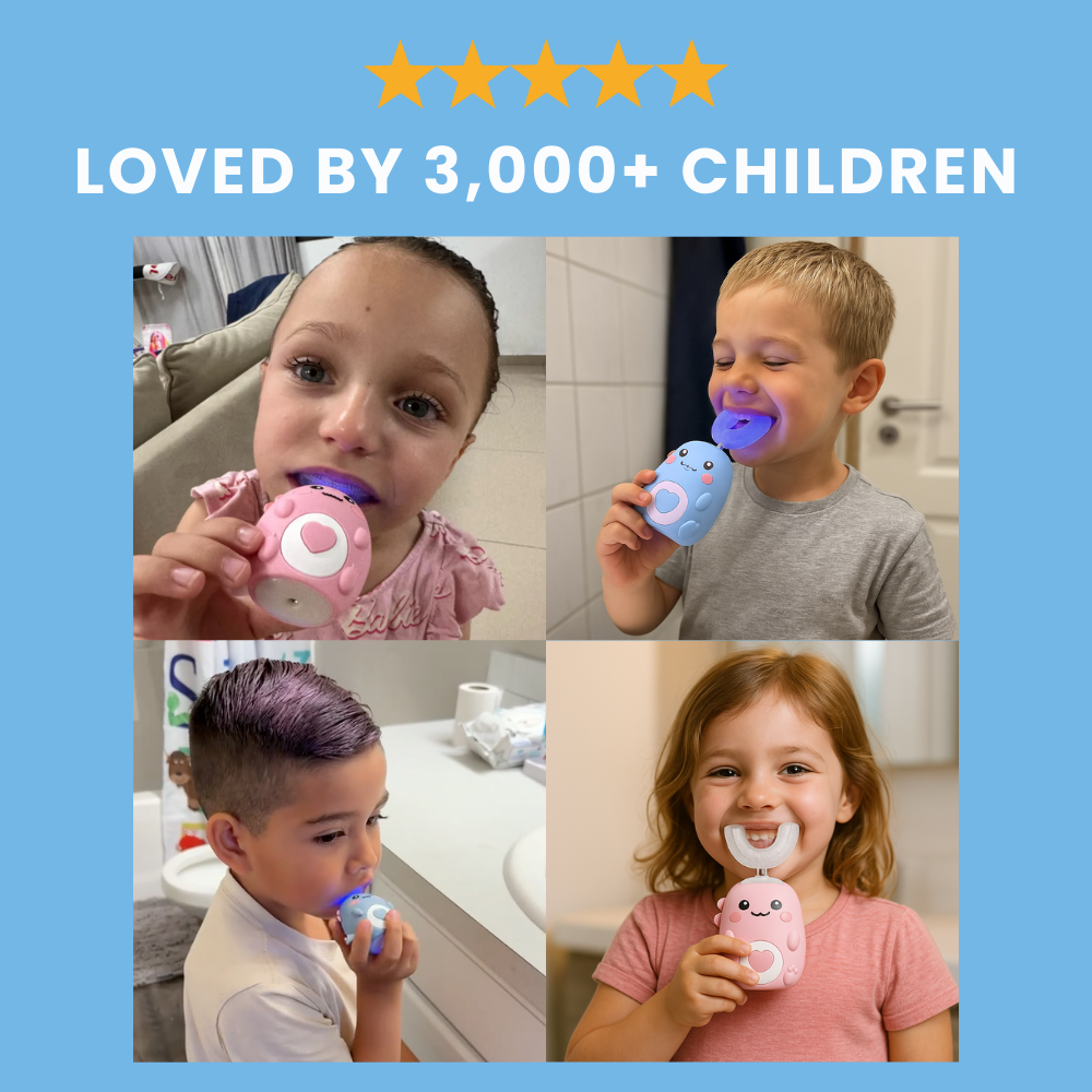 Kids U-Shaped 360º Ultrasonic Toothbrush
