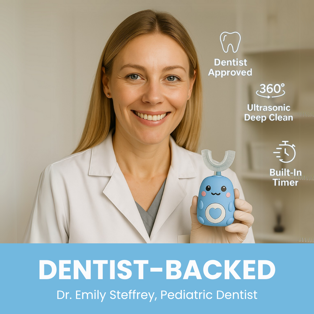 Kids U-Shaped 360º Ultrasonic Toothbrush